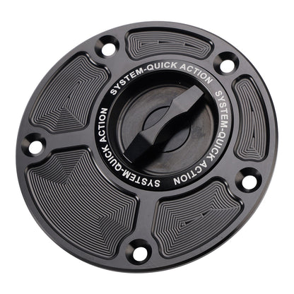 Quick Release Fuel Gas Tank Cap 5 Hole For Yamaha YZF R1 R1S R1M R3 R6 R6S R7
