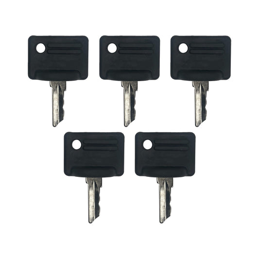 Solid Spare (5) Ignition Key For Crown Forklift Walkie Wave PE3000 - 107151-001, 089216-001