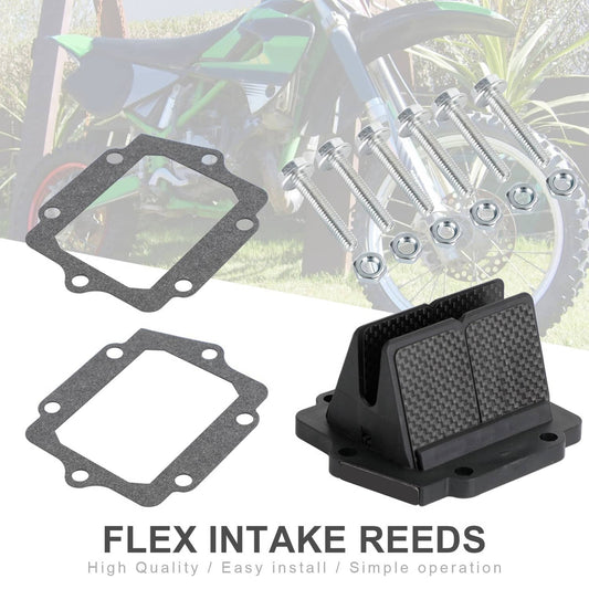 Solid Spare V313C Reed Valve System Fits for Kawasaki KX125 1993-2002