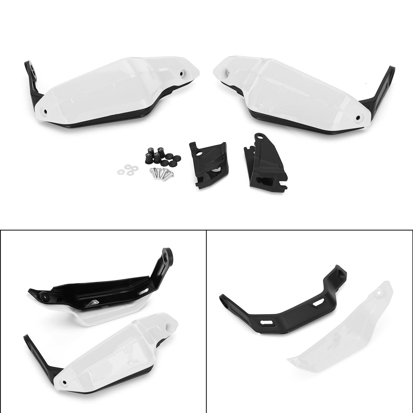 Handguard Protector for Honda CRF1100L /Adv.sports 20-21 X-ADV 750 21-24 White #