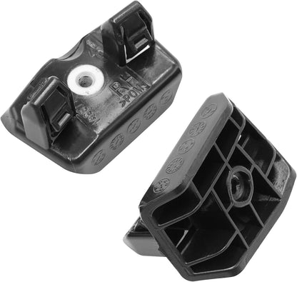 Pair For 2020-2023 Tesla Model Y Fender to Bumper Alignment Clip Bracket Black
