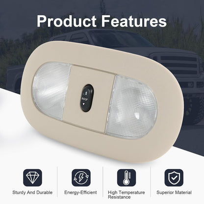 Overhead Console LED Light Sunroof Switch Fit For Ford F250 F350 F450 2008-2010