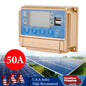 50A MPPT Bluetooth Solar Charge Controller Charger 12V/24V Battery Gold