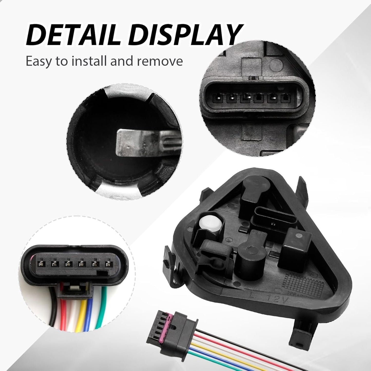 Left Rear Bulb Socket Tail Light+Plug For BMW 320i 328I M3 2013-2015 63217313043