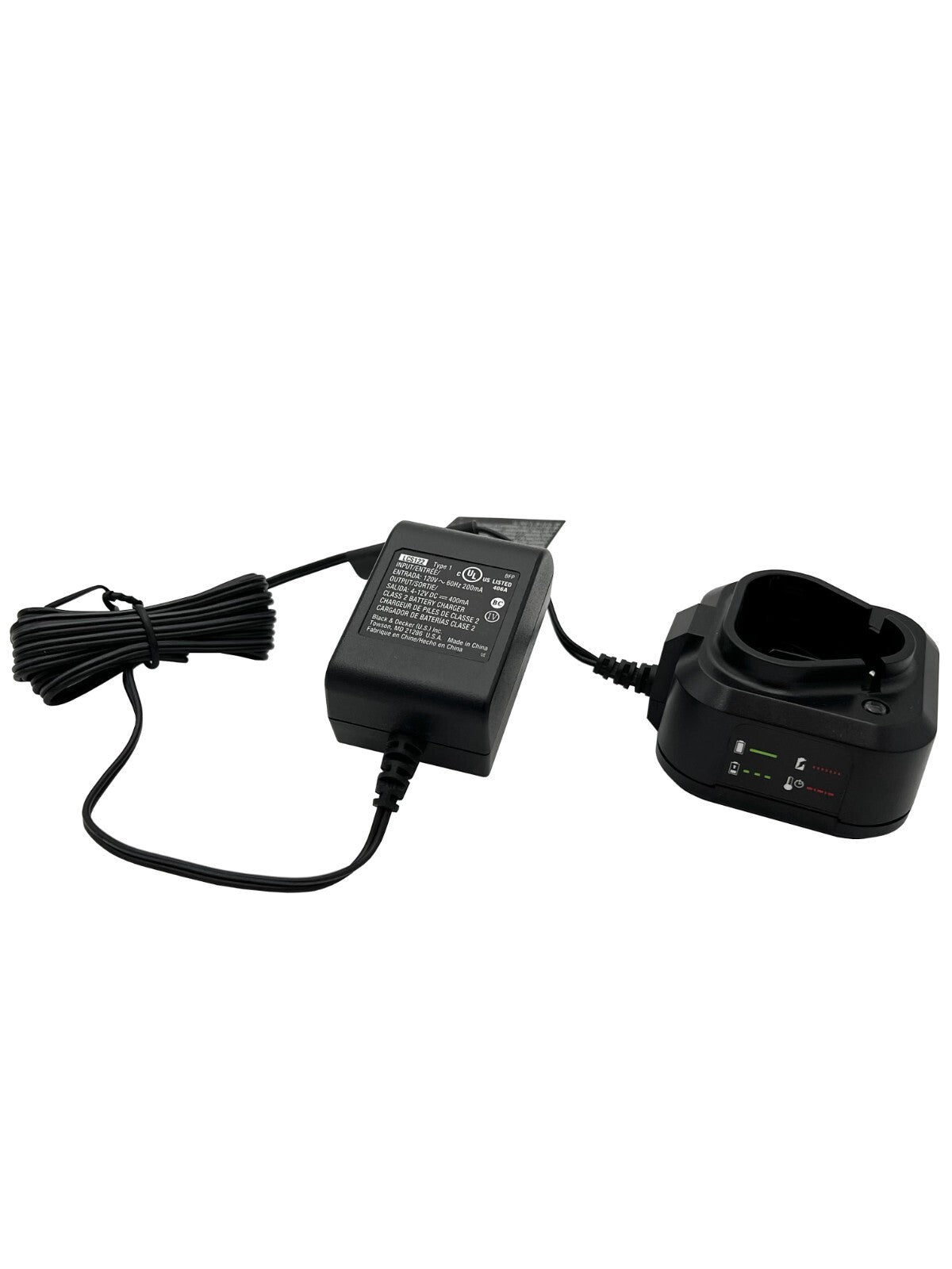 Solid Spare 90592257 Black & Decker Battery Charger 12V