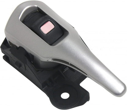 fits Toyota Inside Interior Door Handle LH Driver Side Gray Lever Black Knob
