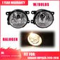 Front Bumper Fog Light Lamp For Subaru Impreza 2015-2016 Halogen w/bulbs LH & RH