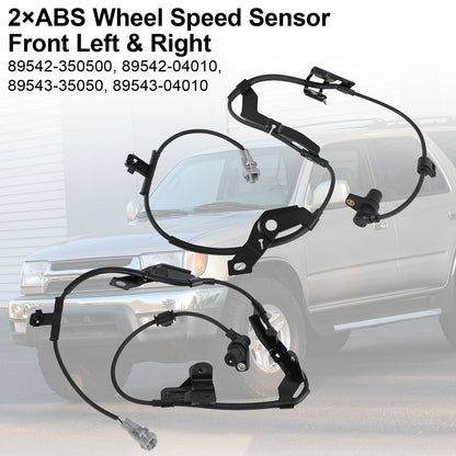 2×ABS Wheel Speed Sensor Front Left & Right For Toyota Tacoma 1998-2004