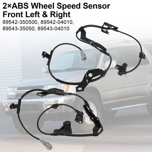 2×ABS Wheel Speed Sensor Front Left & Right For Toyota Tacoma 1998-2004
