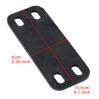 Cab Lower Exhaust Stack Bracket Stainless 14-12998 For Peterbilt 359/379
