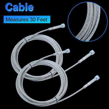 For Model SPO10 Set of 2 N372 / BH7529 - 86 Rotary Lift Equalizer Cables