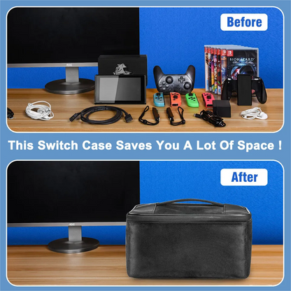 Nylon Bag For Nintendo Switch Console Accessory Storage Carrying Travel Case Bag