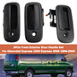 3PCs Front Exterior Door Handle Set For Chevrolet Express 1500 2500 1996-2009