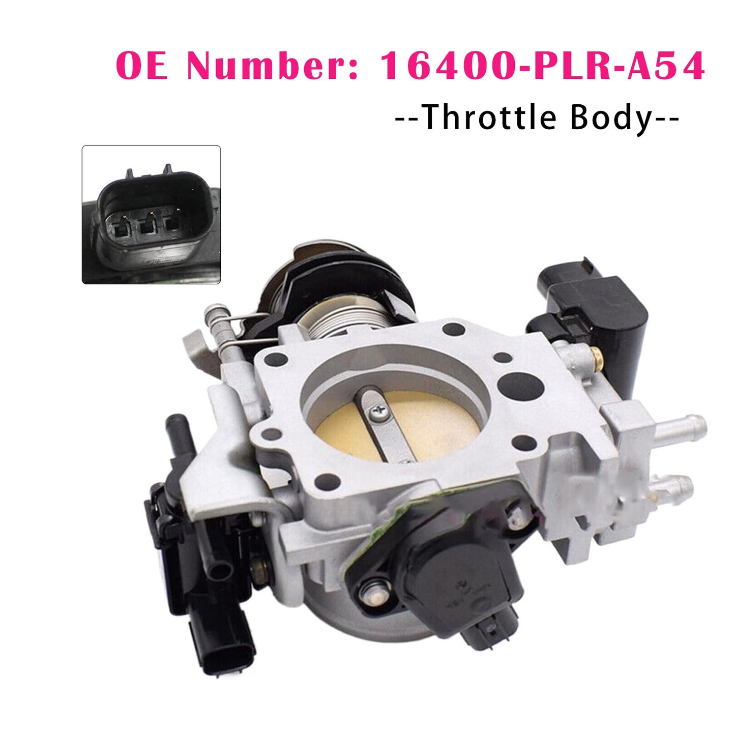 16400-PLR-A54 Throttle Body For 2001-2005 Honda Civic 4AT CVT 1.7L