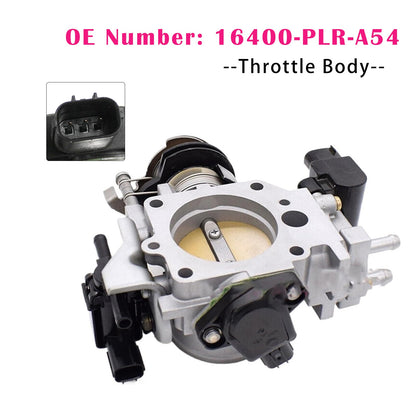 16400-PLR-A54 Throttle Body For 2001-2005 Honda Civic 4AT CVT 1.7L