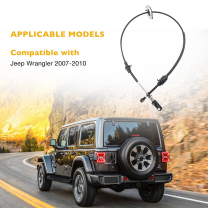 Automatic Transmission Gear Shift Cable For 2007-10 Jeep Wrangler JK 52060164AB