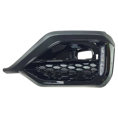LED Turn Signal DRL Fog Bezel Light Front Bumper Grille For 2022 2023 Subaru WRX
