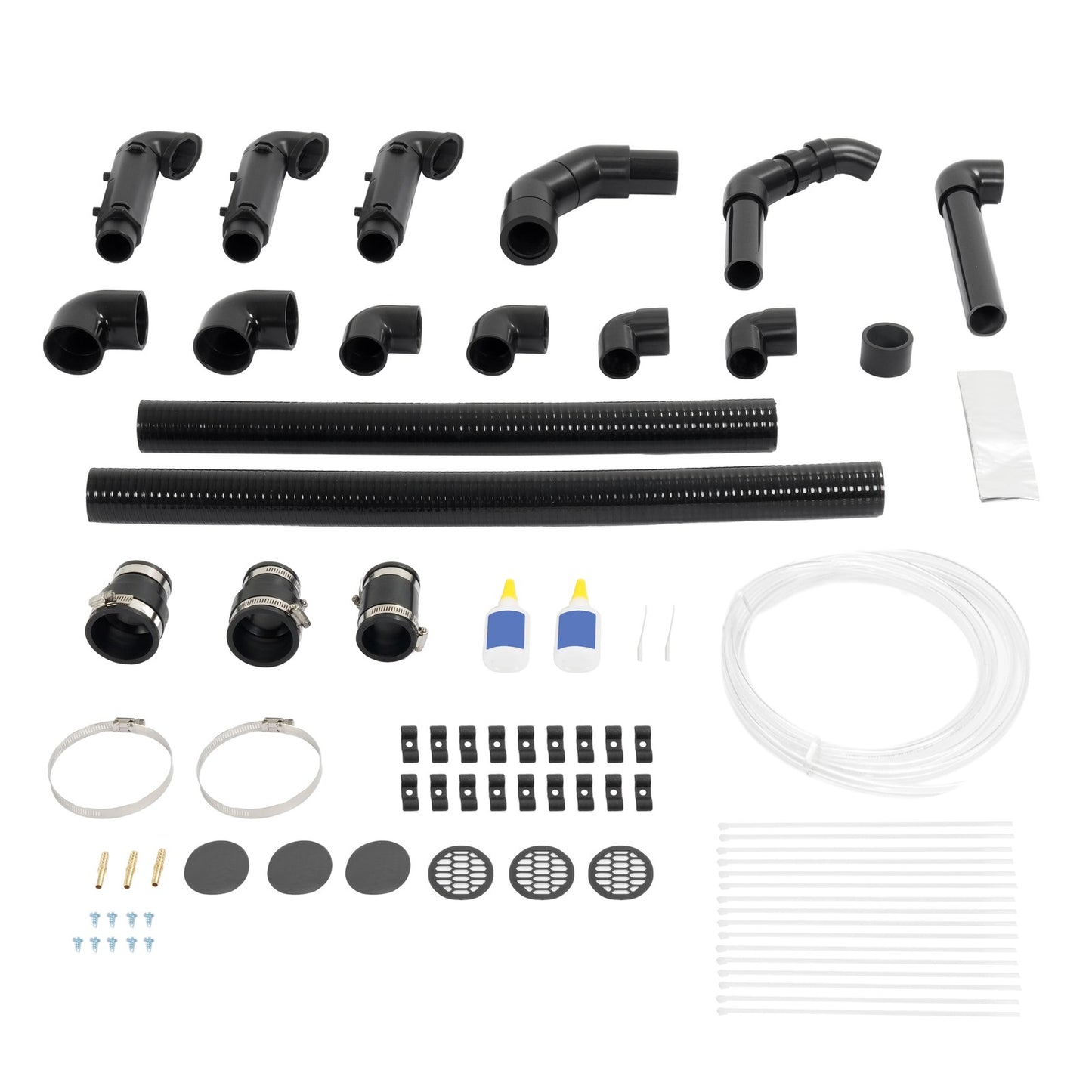 Solid Spare Black Snorkel Kits For CF-Moto CForce 800 1000 XC EPS Overland 2018-2023