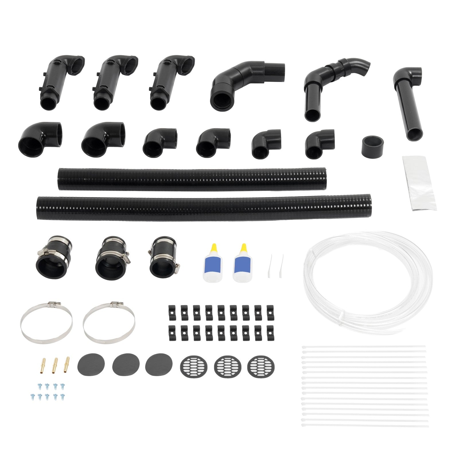 Solid Spare Black Snorkel Kits For CF-Moto CForce 800 1000 XC EPS Overland 2018-2023