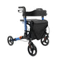 Rollator Walker with Seat for Seniors, 8" Wheels Walker, Lightweight, Adjustable