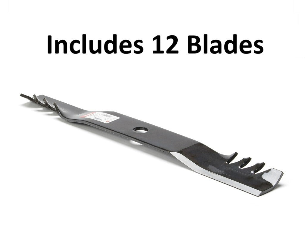 Solid Spare (12) Oregon 396-814 G6 Blade, Black Genuine