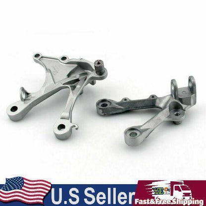 Front Bracket Footrest Footpeg Left Right For Kawasaki ZX6R/ZX636 2005-08 US