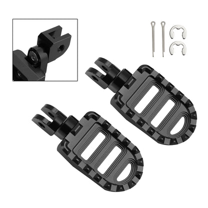Front Footrests Foot Peg fit for Rebel 1100 CM1100 CMX 1100 DCT/MT 2021-23 BLK