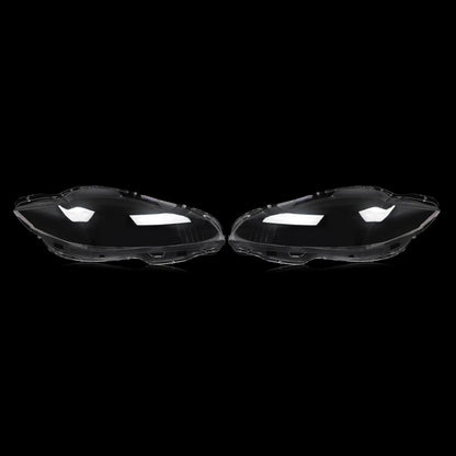 Pair Front Headlight Lens Cover Shell Clear For Jaguar XJ XJL 2010-2019