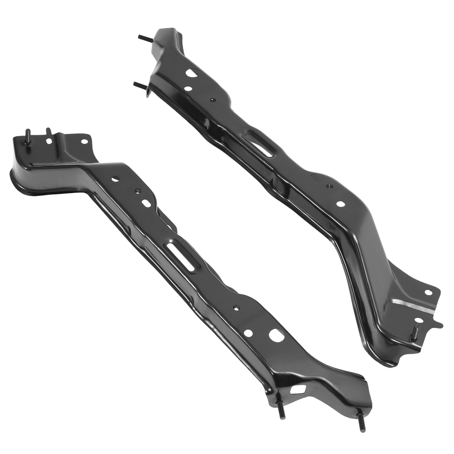 Solid Spare Pair Front Outer Bumper Retainer Bracket Support Set For Toyota Tundra 2007-2013