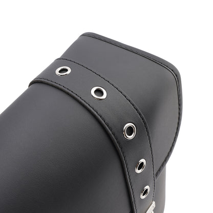 Side Tail Bag Saddlebag Color Matching Luggage Black 20L For Scooter Motorcycle