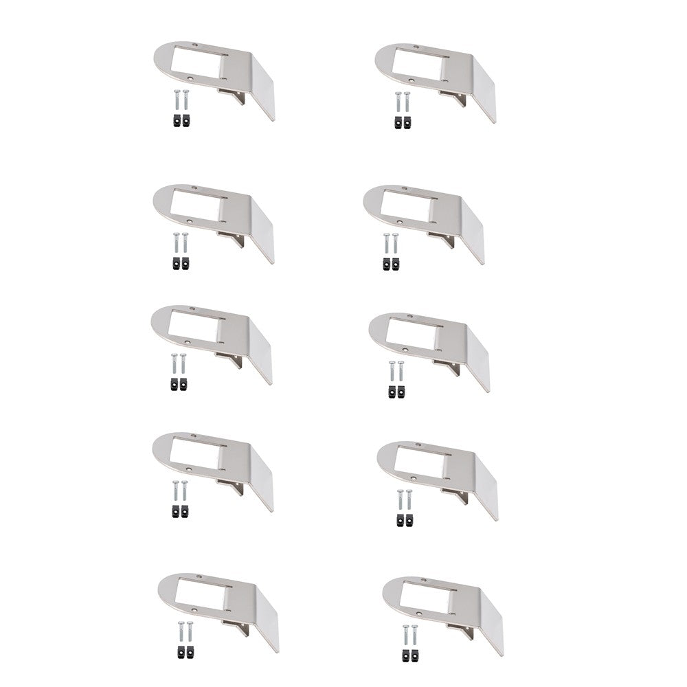 10x Watermelon Under Glow Frame Bracket Universal Clamp Style Mount For Truck RV