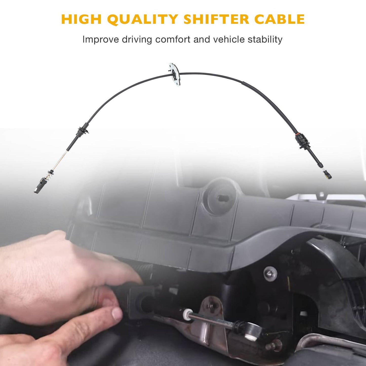 Automatic Transmission Gear Shift Cable For 2007-10 Jeep Wrangler JK 52060164AB