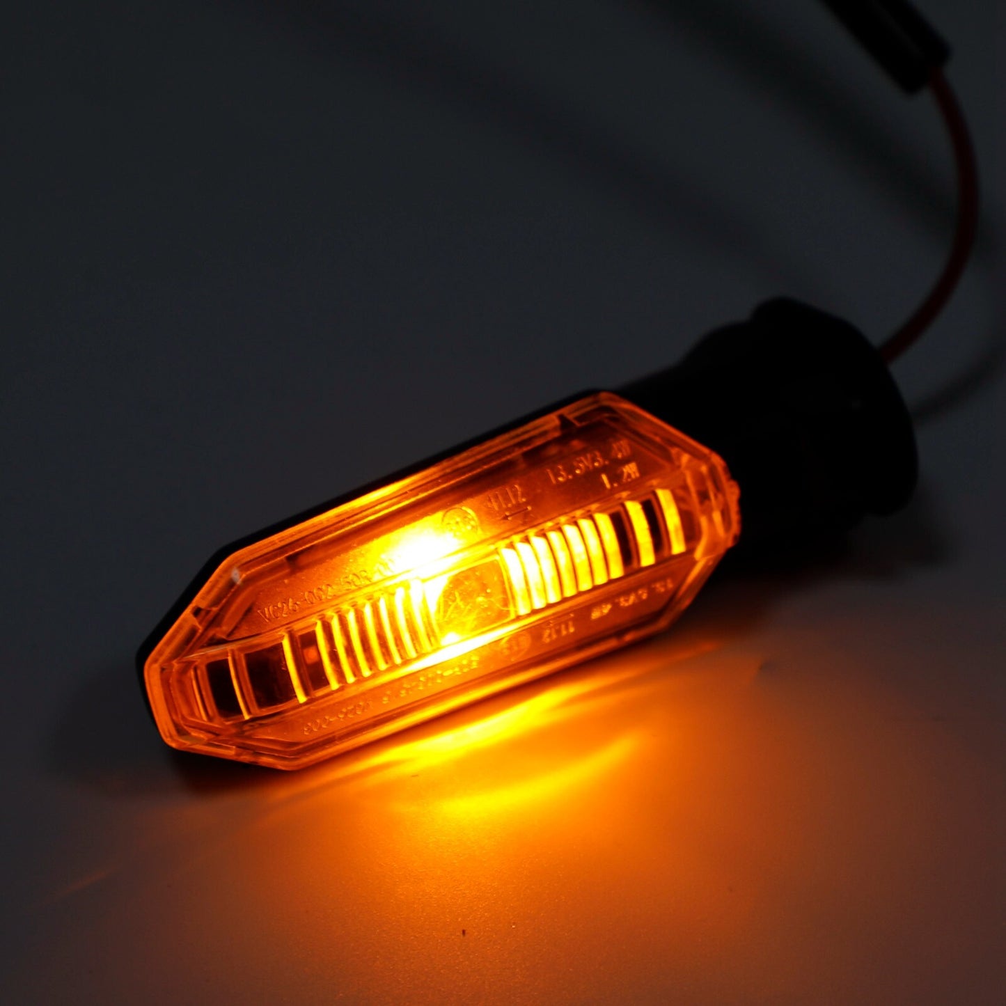 LED Turn Signal Lights Indicator For HONDA CRF250 CB500 CB650F CTX700 Smoke