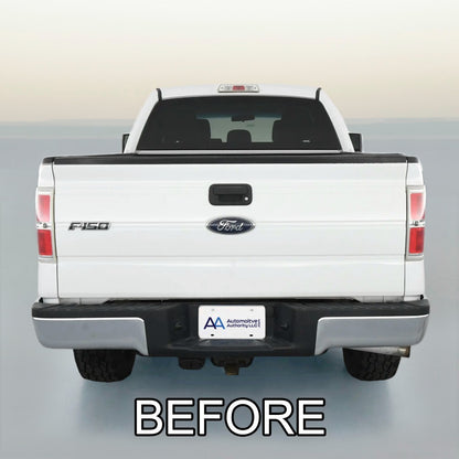 2009-2014 Ford F150 Black Tailgate Trim Molding Inserts By Automotive Authority