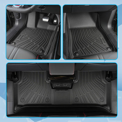 5Pcs Floor Mats Liner for 2021-2025 Tahoe Yukon Escalade Bucket Seat All Weather