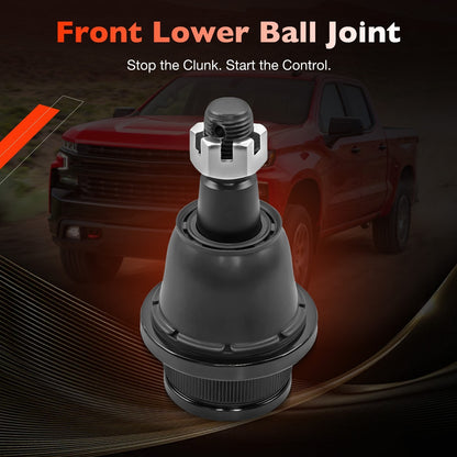 2 Pcs Front Lower Ball Joints For Chevy GMC Silverado Sierra Cadillac Escalade