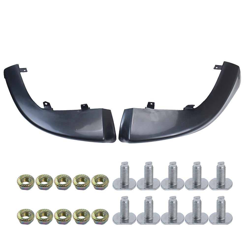 For Mitsubishi Lancer Primed 2008-2015 Set of 2 Front Left & Right Side Valance