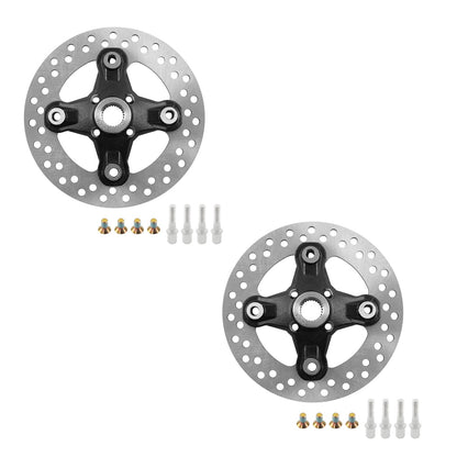 2X Front/Rear Wheel Hub & Brake Rotor for Can-Am Outlander 450 500 570 650 800
