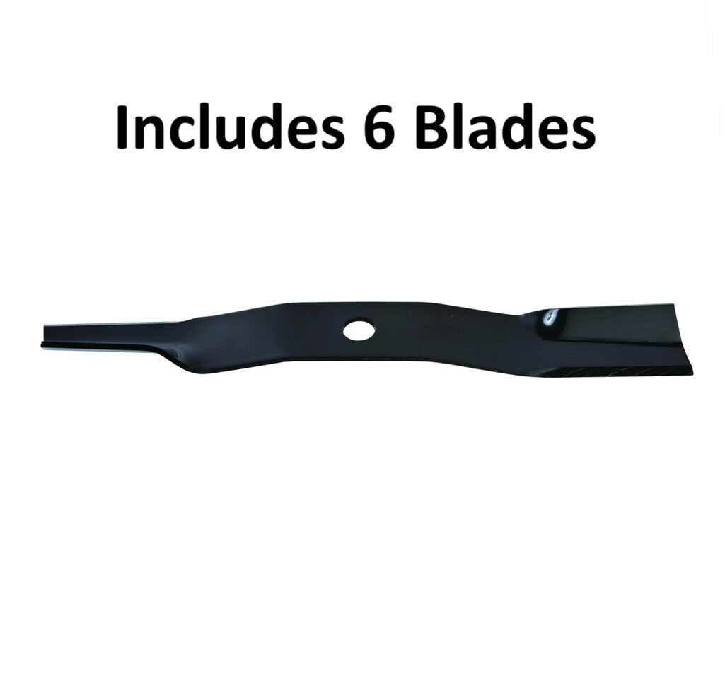 Solid Spare (6) Oregon 91-457 Mower Blade for Landpride 890-171C, 20 15/16"