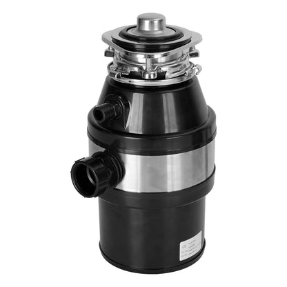 Garbage Disposal 3/4 HP 2800 RPM Under Sink Kitchen Food Waste w/ Plug