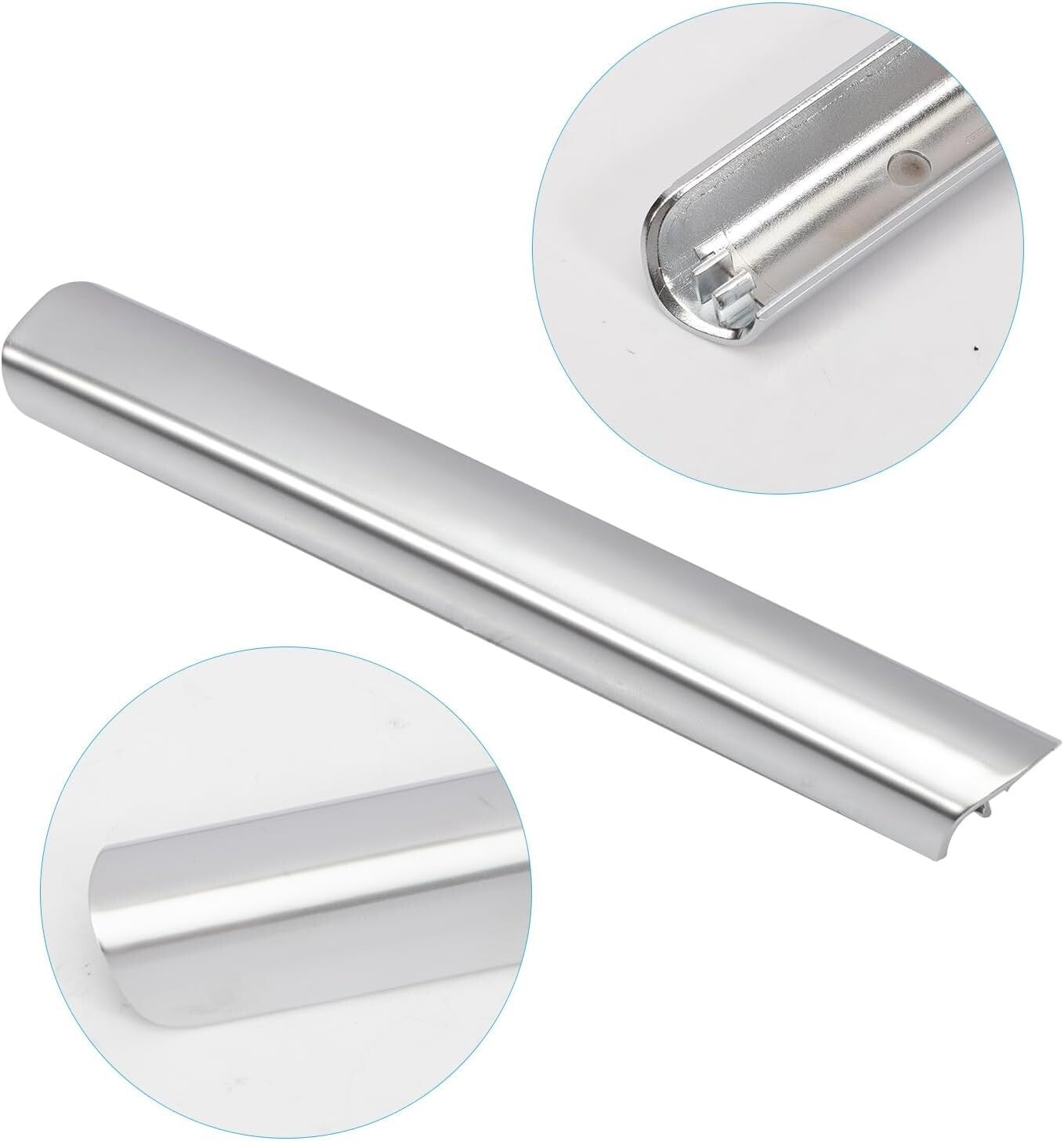 NEW For Ford Escape 13-19 Front LH Door Handle Grab Trim Molding LEFT SILVER