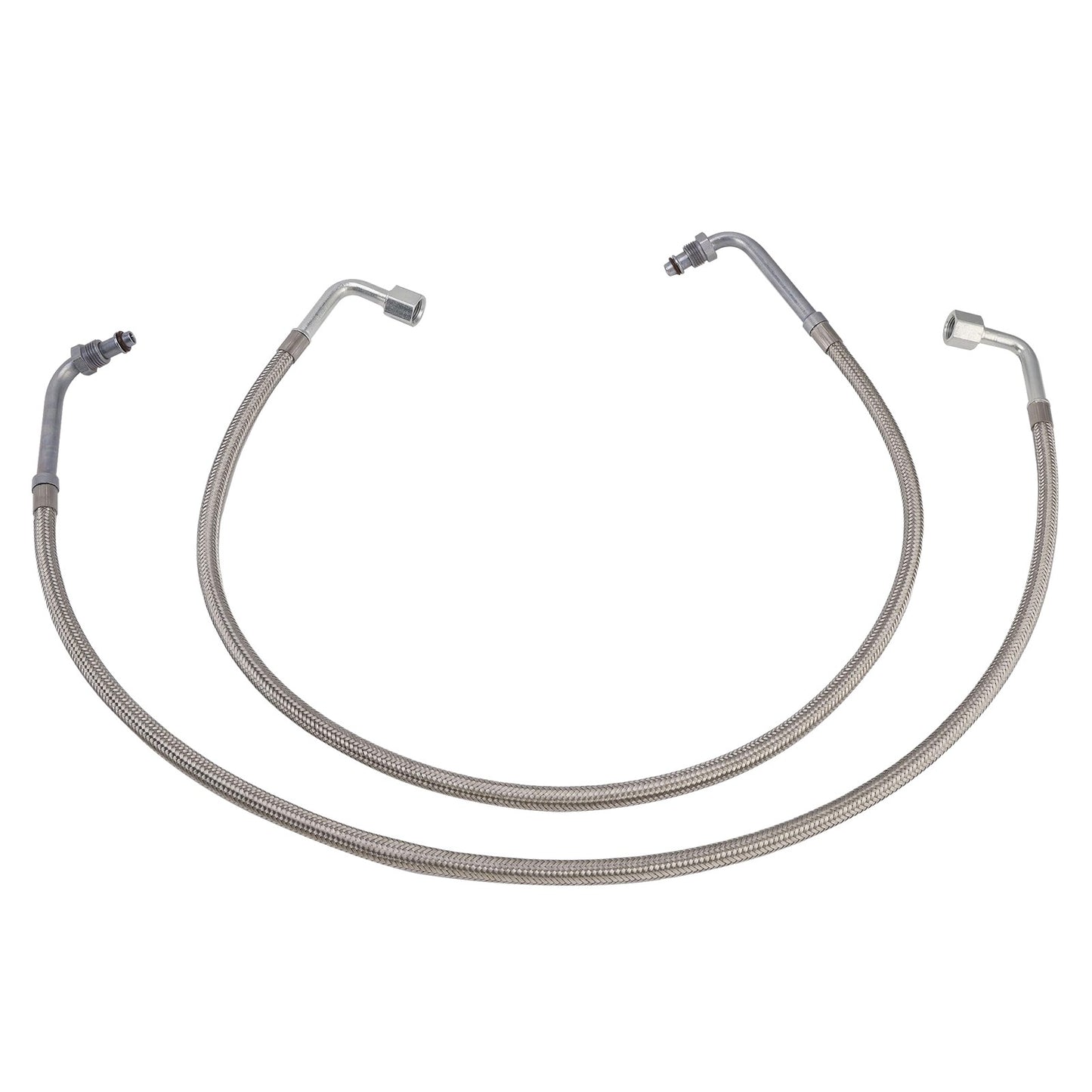 2X Oil Hose Oil Cooler Lines 2204030 5412355 For Polaris Trail Boss 330 03-08
