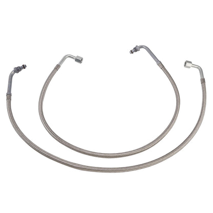2X Oil Hose Oil Cooler Lines 2204030 5412355 For Polaris Trail Boss 330 03-08