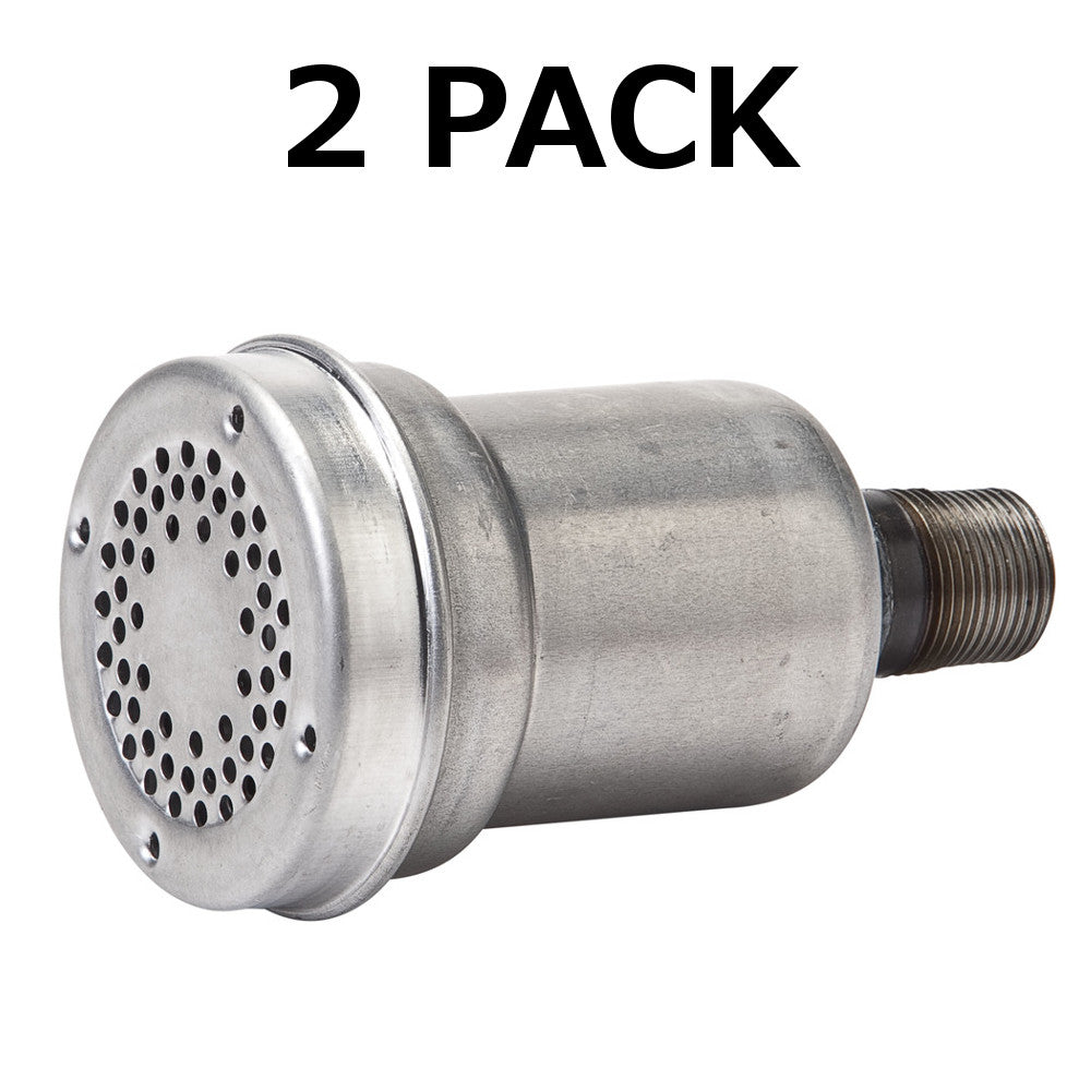 Solid Spare 2 Muffler for 5, 7, 8 HP Horiz. Engines for Briggs & Stratton 393010S