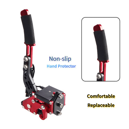 USB3.0 14Bit XSX XBOX Handbrake for Racing Games Steering Wheel Stand G920 Red