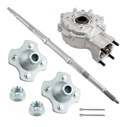Rear Differential Axle Shaft Wheel Hub Set For 88-00 Honda TRX300FW Fourtrax 300