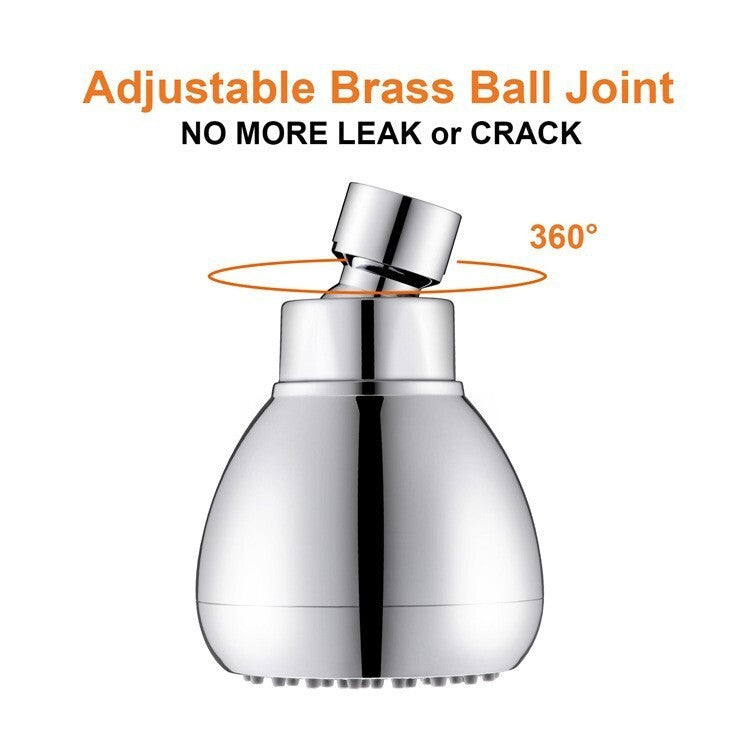Original Modified HIGH FLOW SHOWER HEAD * 14 GPM Soft High Pressure * Acrylonitr