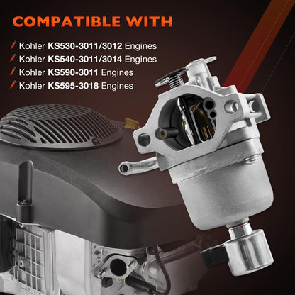 Carburetor Kit For Kohler Engines KS540-3011 KS595-3018 22-853-02-S KS590-3011