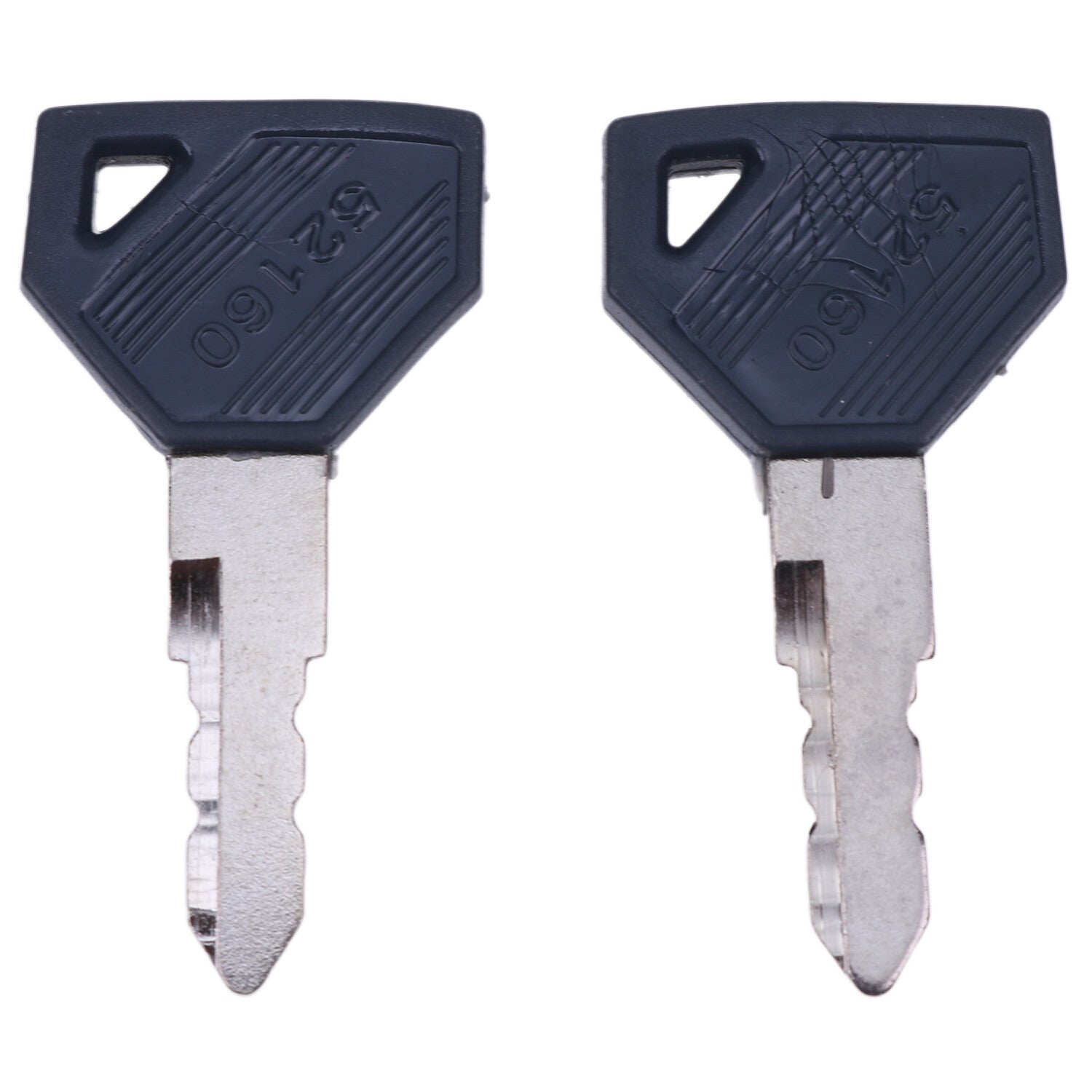 Solid Spare 2X Ignition Key LVA803606 For John Deere 2210 2305 2320 2520 2720 4010 4100