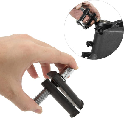 Steering Neck Bearing Race Remover Puller Tool for Harley 1-1/8inch to 2-5/8inch